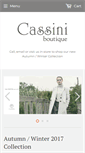 Mobile Screenshot of cassiniboutique.com